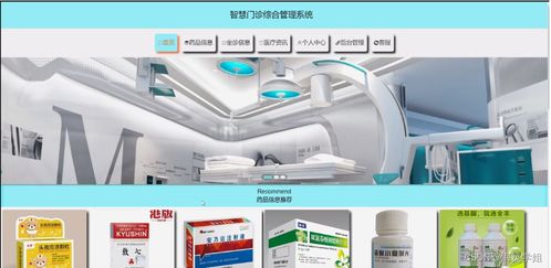 java ssm計算機畢業設計智慧門診綜合管理系統